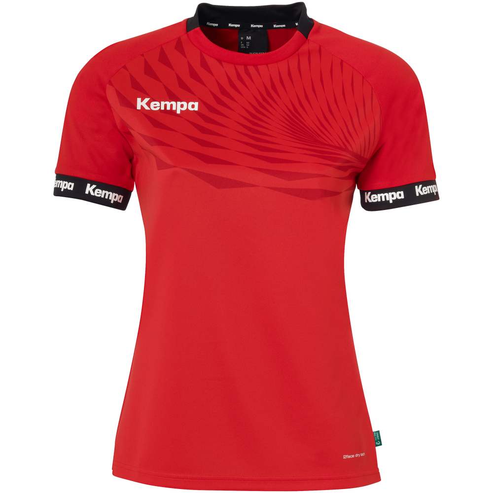 Kempa Wave 26 Shirt Women - rot/chilirot