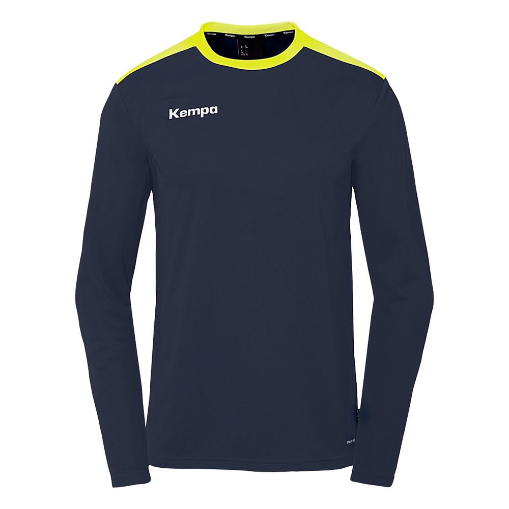 Kempa Emotion 27 Langarmshirt - marine/fluo gelb
