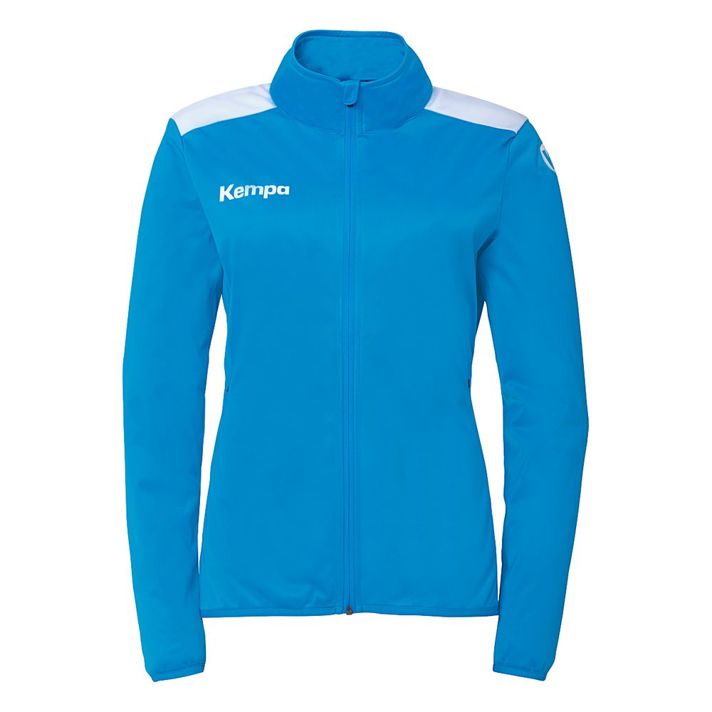 Kempa Emotion 27 Poly Jacke Damen - kempablau/weiß