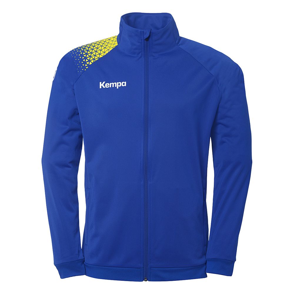 Kempa Ambition 28 Poly Jacke - royal/limonengelb