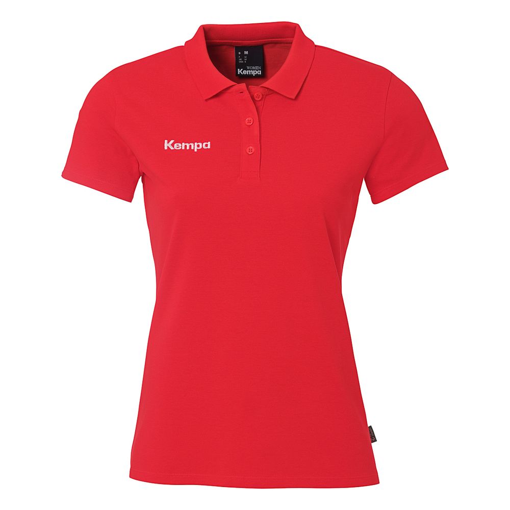 Kempa Classic Polo Shirt Damen - rot