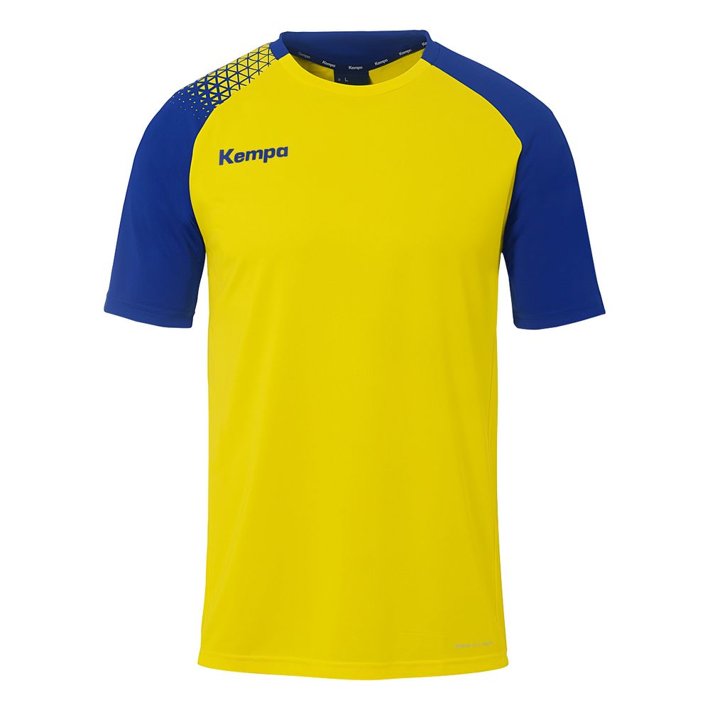 Kempa Ambition 28 Shirt - limonengelb/royal