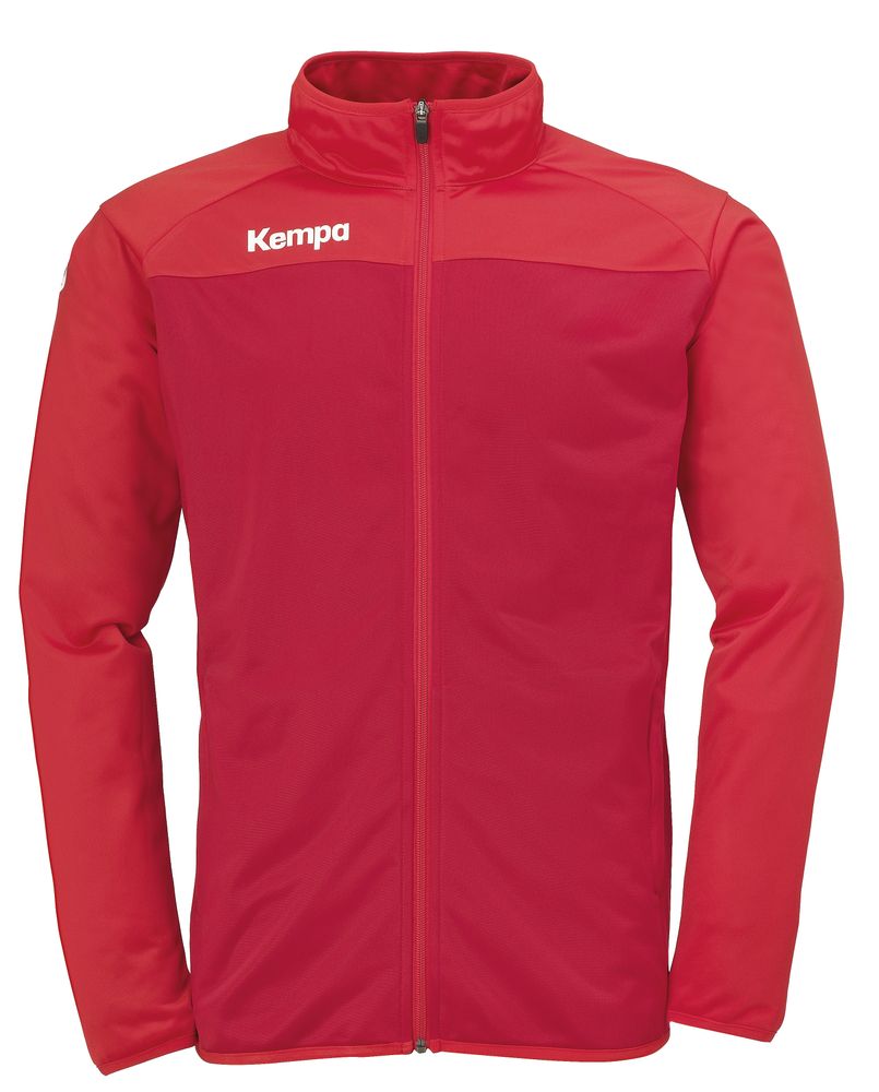 Kempa Prime Poly Jacke - chilirot/rot