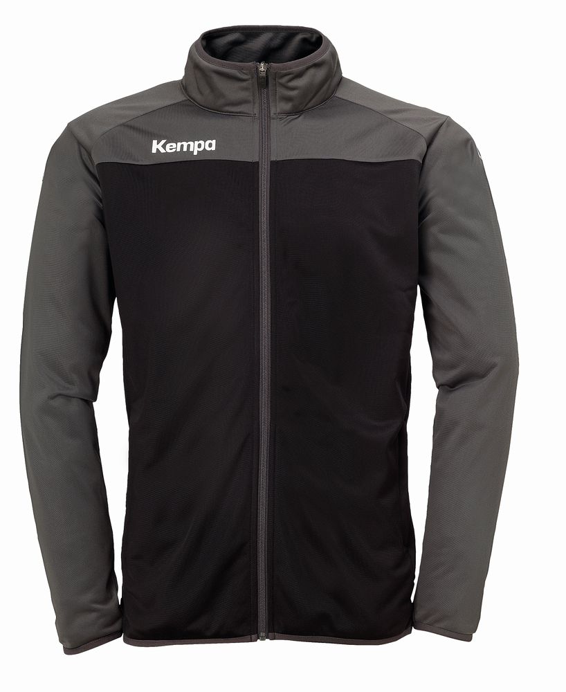 Kempa Prime Poly Jacke - schwarz/anthra