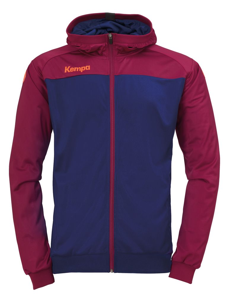 Kempa Prime Multi Jacke - deep blau/deep rot