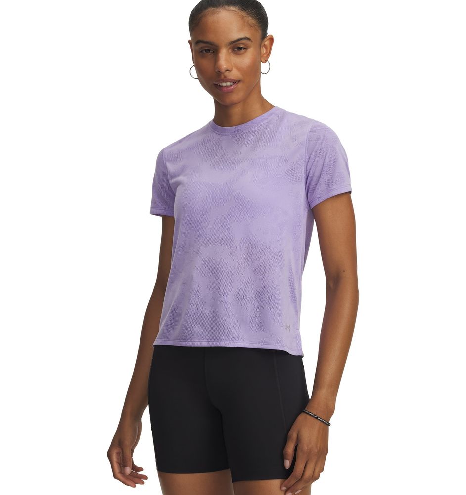 Under Armour Ua Launch Jacquard Ss - transparent
