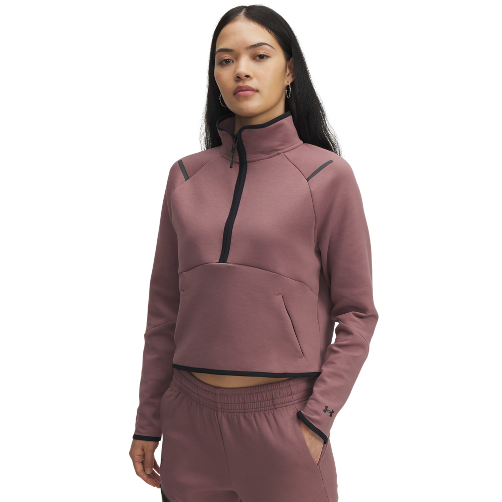 Under Armour Unstoppable Flc Hz - maroon mist