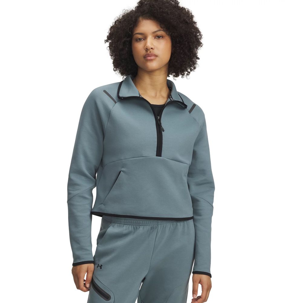 Under Armour Unstoppable Flc Hz - jasper blue