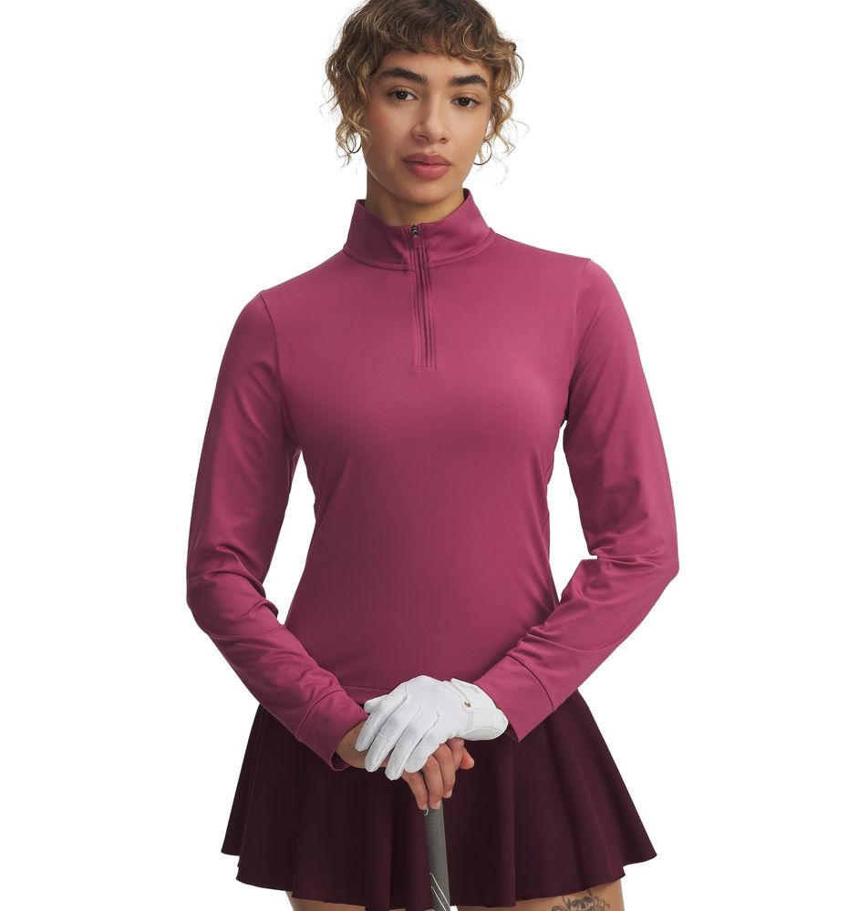 Under Armour Ua Drive 1/4 Zip - fuchsia dusk