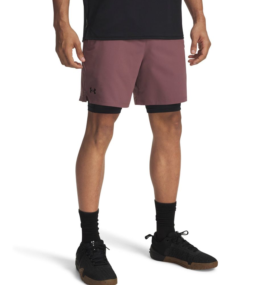 Under Armour Ua Vanish Woven 2In1 Sts - maroon mist