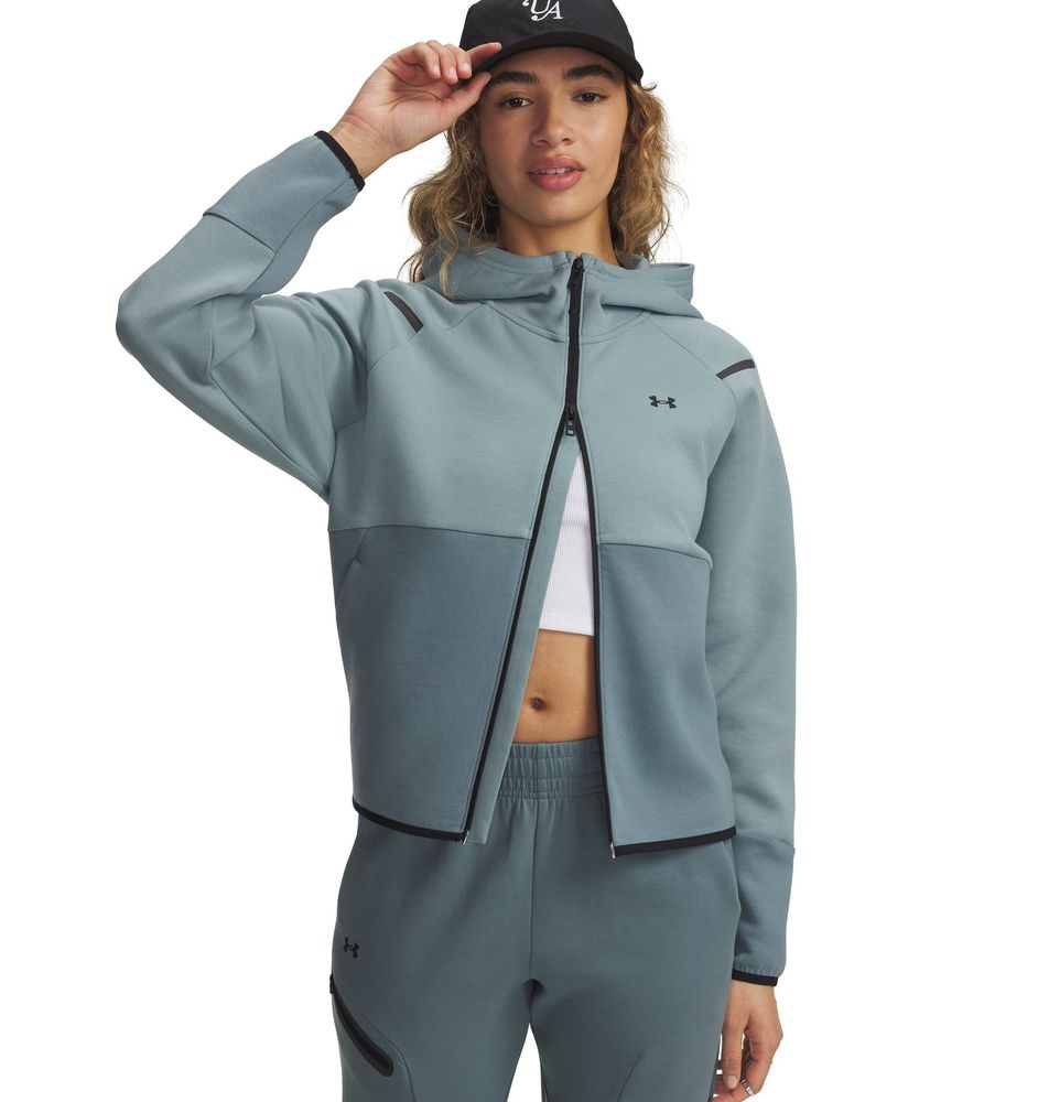 Under Armour Unstoppable Fleece Fz - serpentine