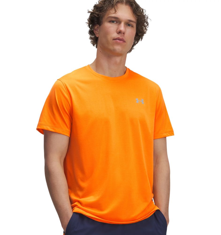 Under Armour Ua Launch Shortsleeve - squad orange