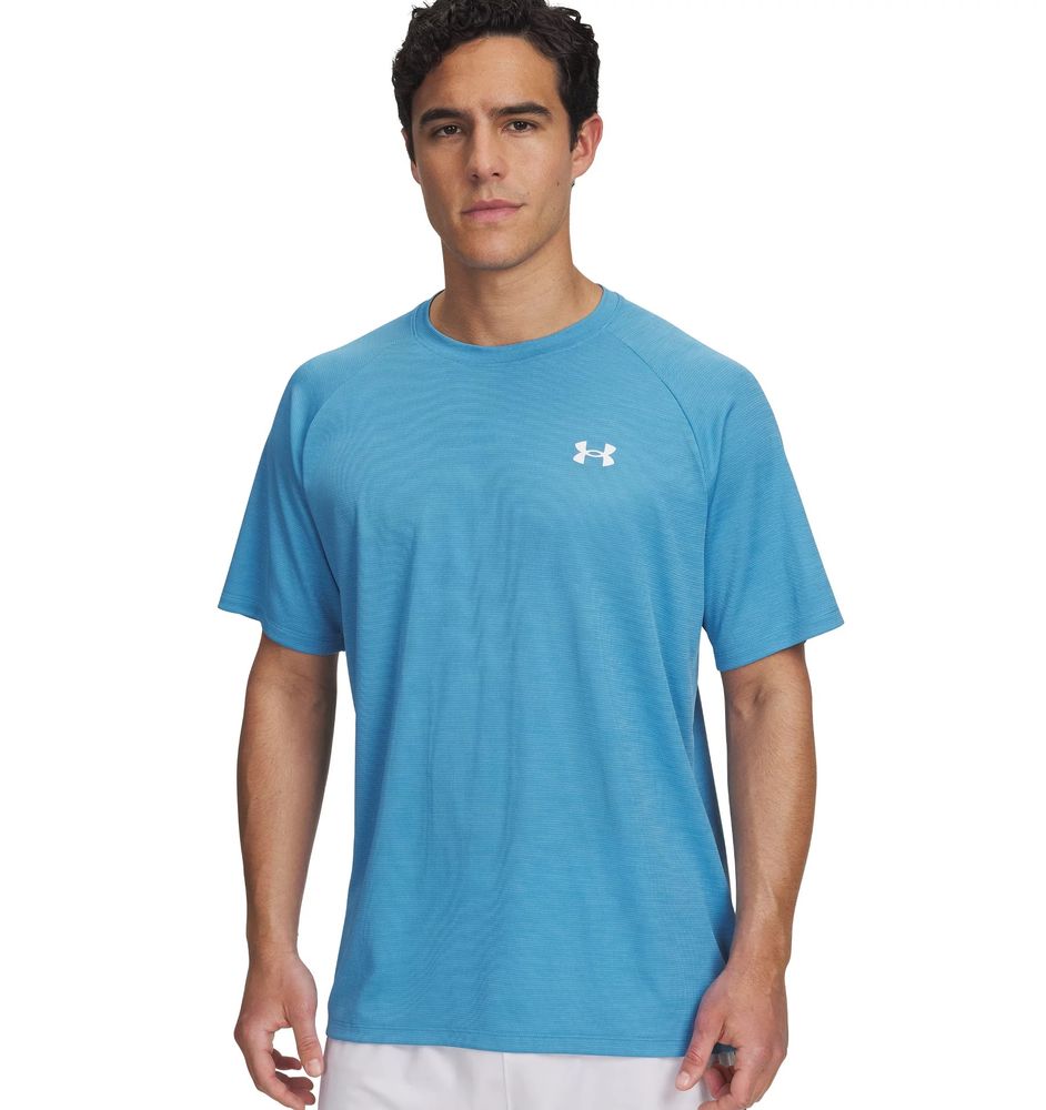 Under Armour Ua Tech Textured Ss - ether blue