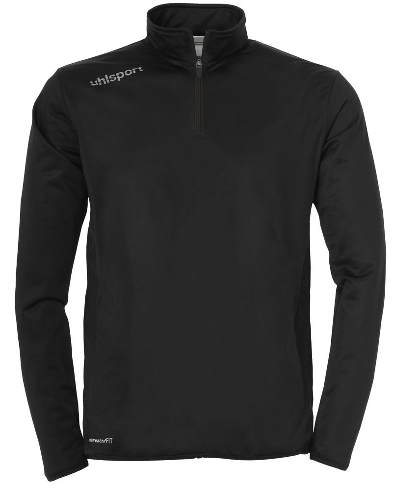 Uhlsport Essential 1/4 Zip Top - schwarz/weiß