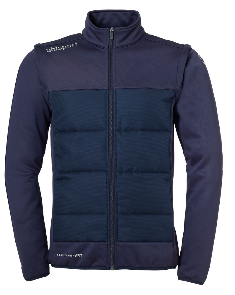 Uhlsport Essential Multi Jacket With Rem. Sleeves - marine