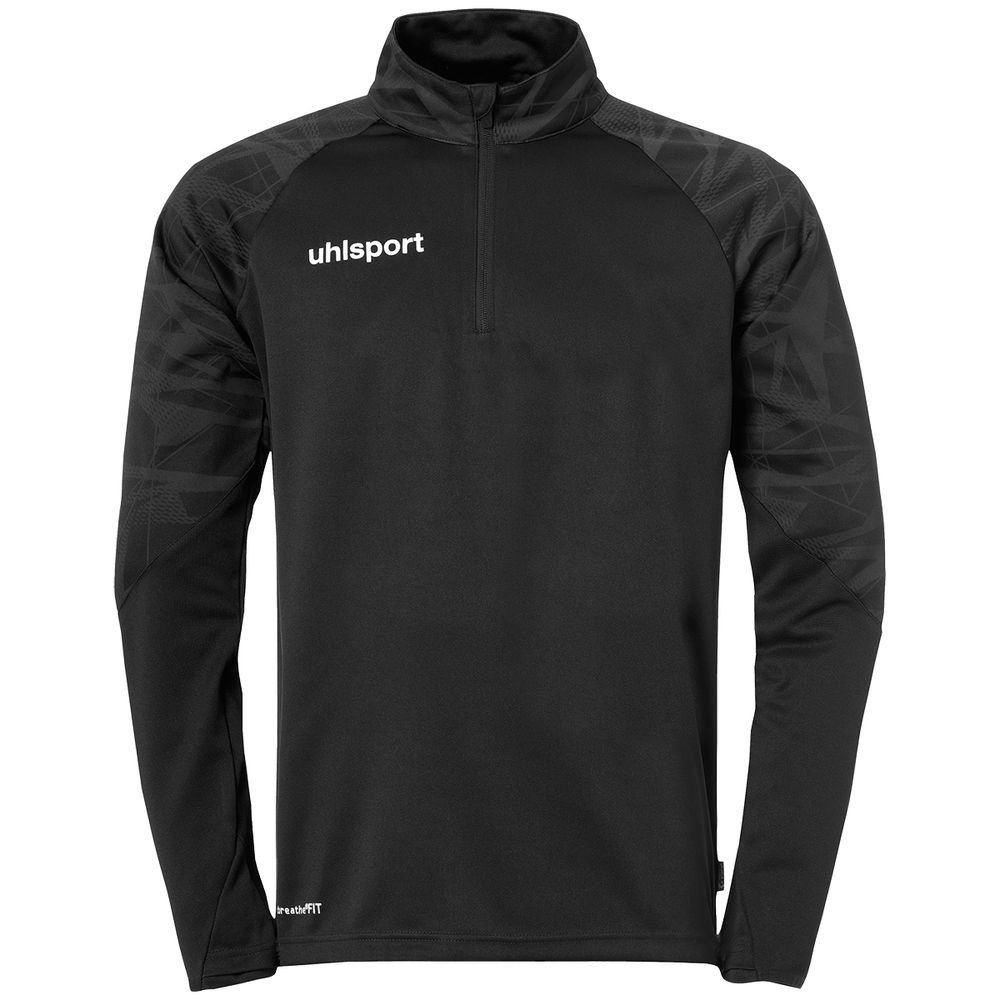 Uhlsport Goal 25 1/4 Zip Top - schwarz/anthra