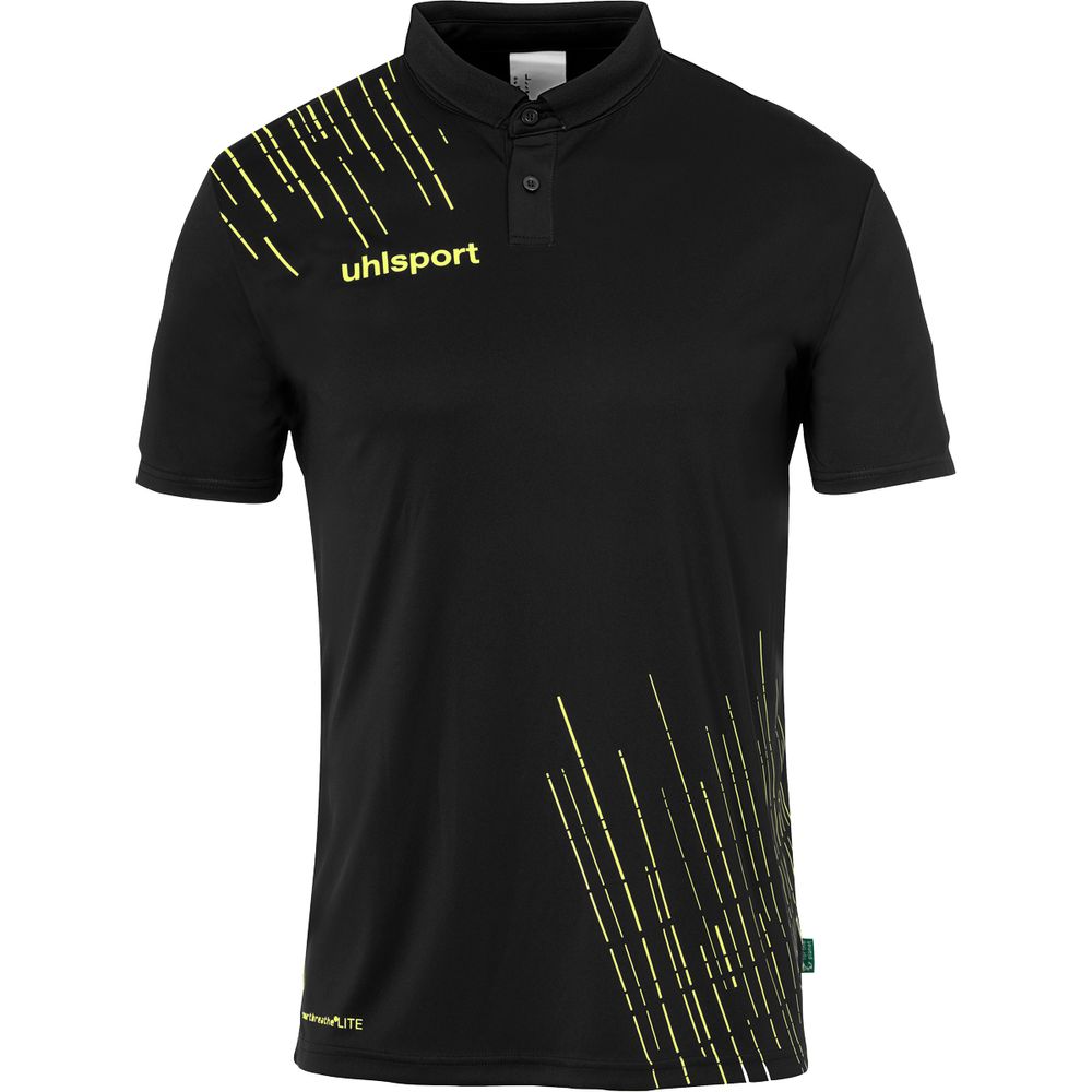 Uhlsport Score 26 Poly Polo - schwarz/limonengelb