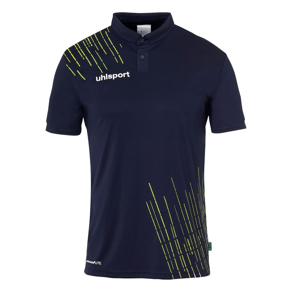 Uhlsport Score 26 Poly Polo - marine/fluo gelb