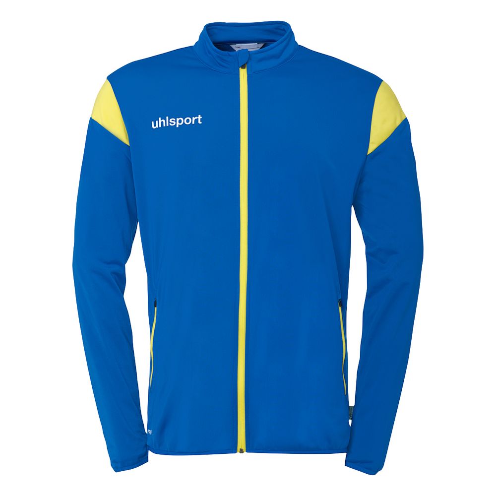 Uhlsport Squad 27 Classic Jacke - azurblau/limonengelb