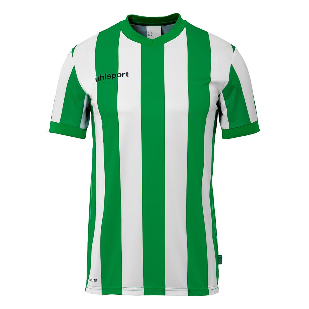 Uhlsport Retro Stripe Shirt Kurzarm - grün/weiß
