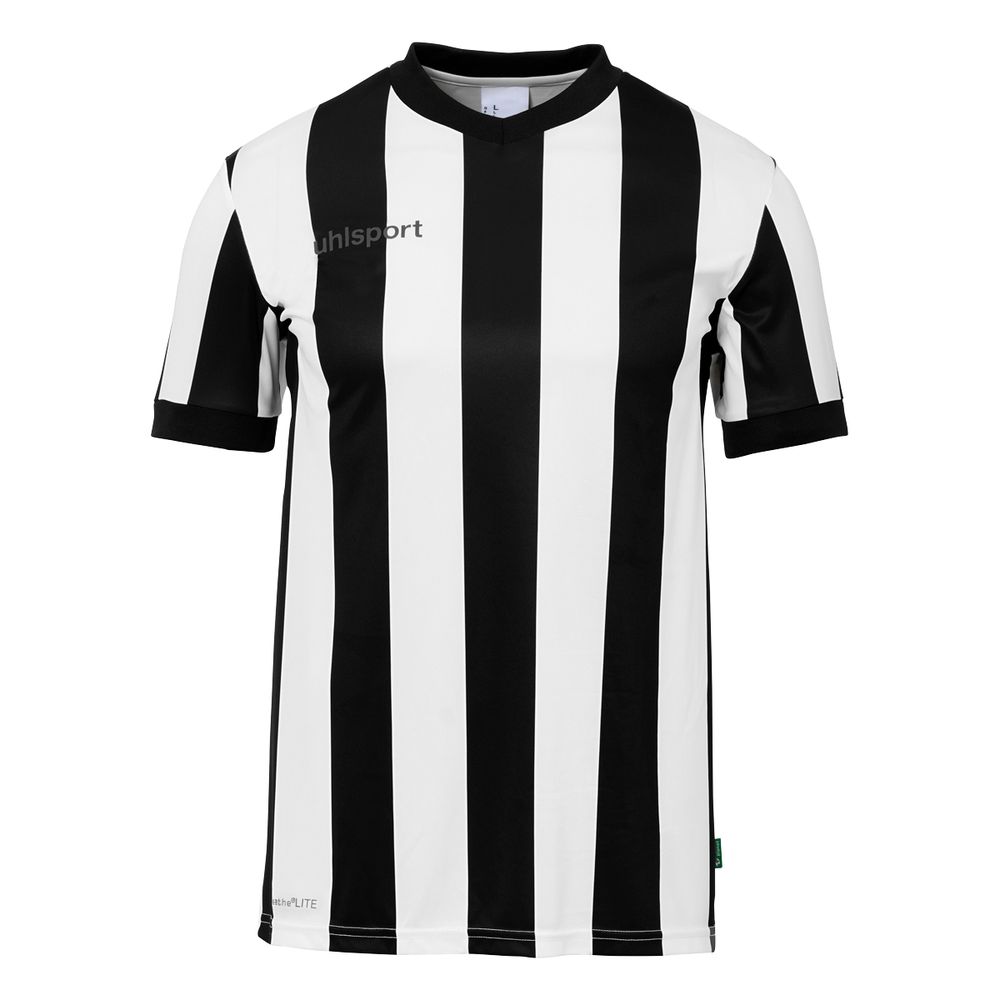 Uhlsport Retro Stripe Shirt Kurzarm - schwarz/weiß