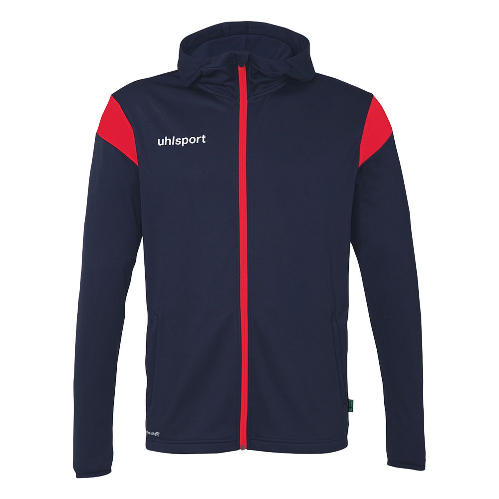 Uhlsport Squad 27 Track Hood Jacke - marine/rot