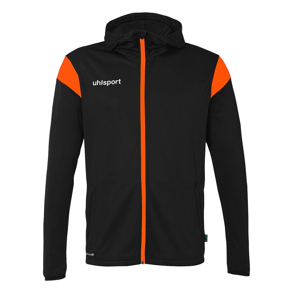 Uhlsport Squad 27 Track Hood Jacke - schwarz/fluo orange