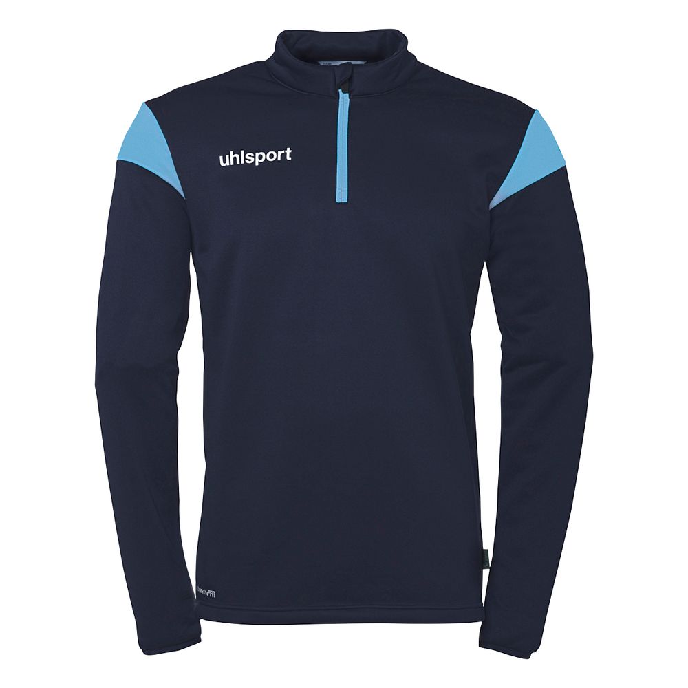 Uhlsport Squad 27 1/4 Zip Top - marine/skyblau