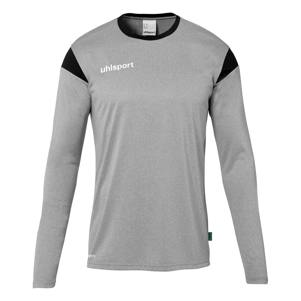 Uhlsport Squad 27 Trikot Langarm - dark grau melange/schwarz