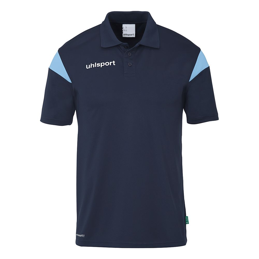 Uhlsport Squad 27 Polo Shirt - marine/skyblau
