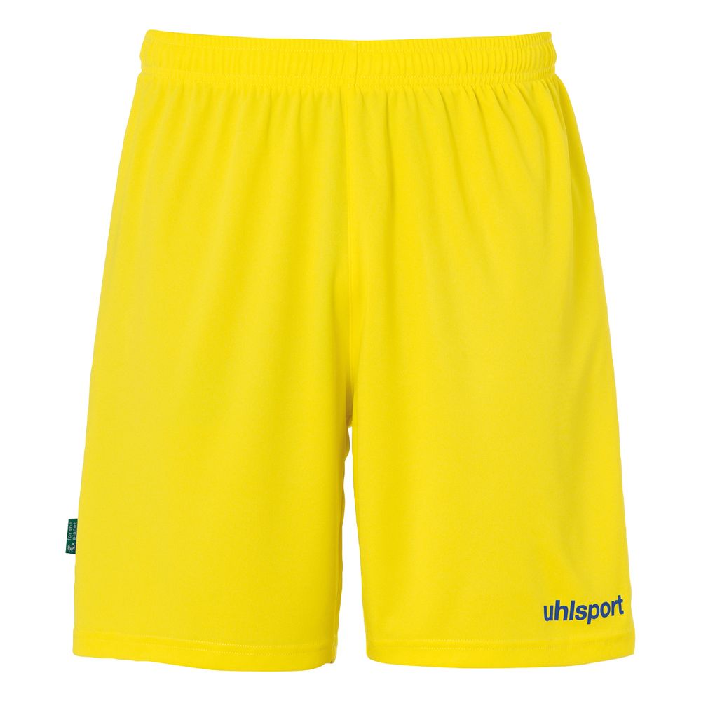 Uhlsport Center Basic Shorts Ftp - limonengelb/azurblau