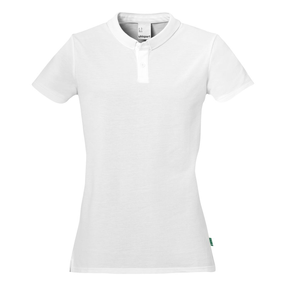 Uhlsport Essential Polo Shirt Prime Damen - weiß