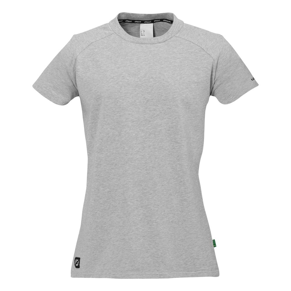 Uhlsport Id T-Shirt Damen - dark grau melange