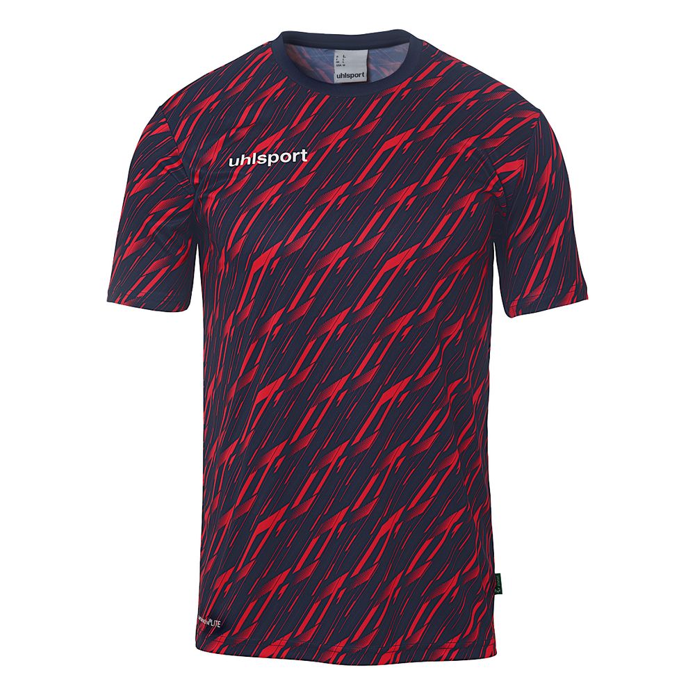 Uhlsport Progressive 28 Shirt Kurzarm - marine/rot