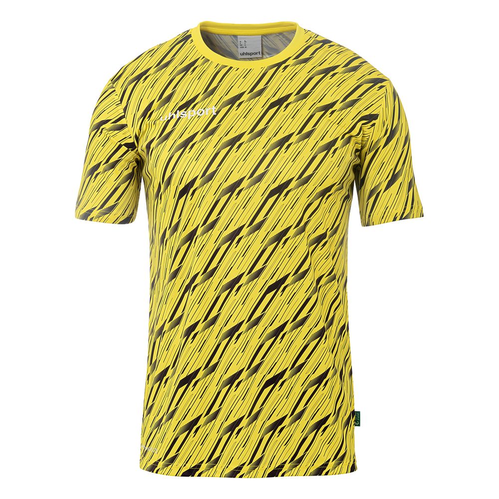 Uhlsport Progressive 28 Shirt Kurzarm - limonengelb