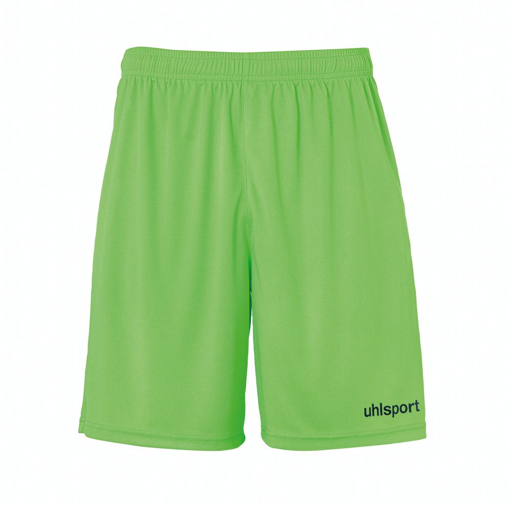 Uhlsport Center Ii Shorts Ohne Innenslip - fluo grün/schwarz