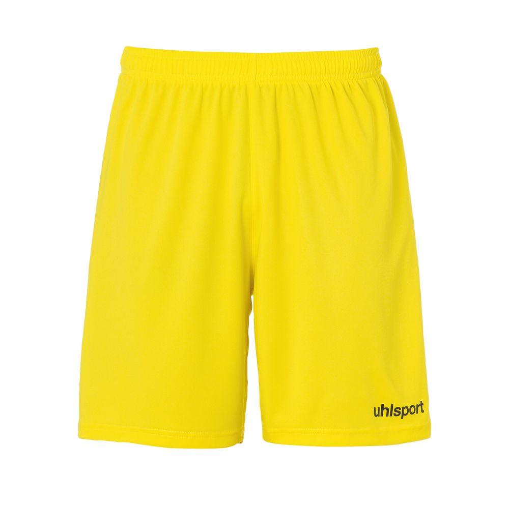 Uhlsport Center Ii Shorts Ohne Innenslip - limonengelb/schwarz