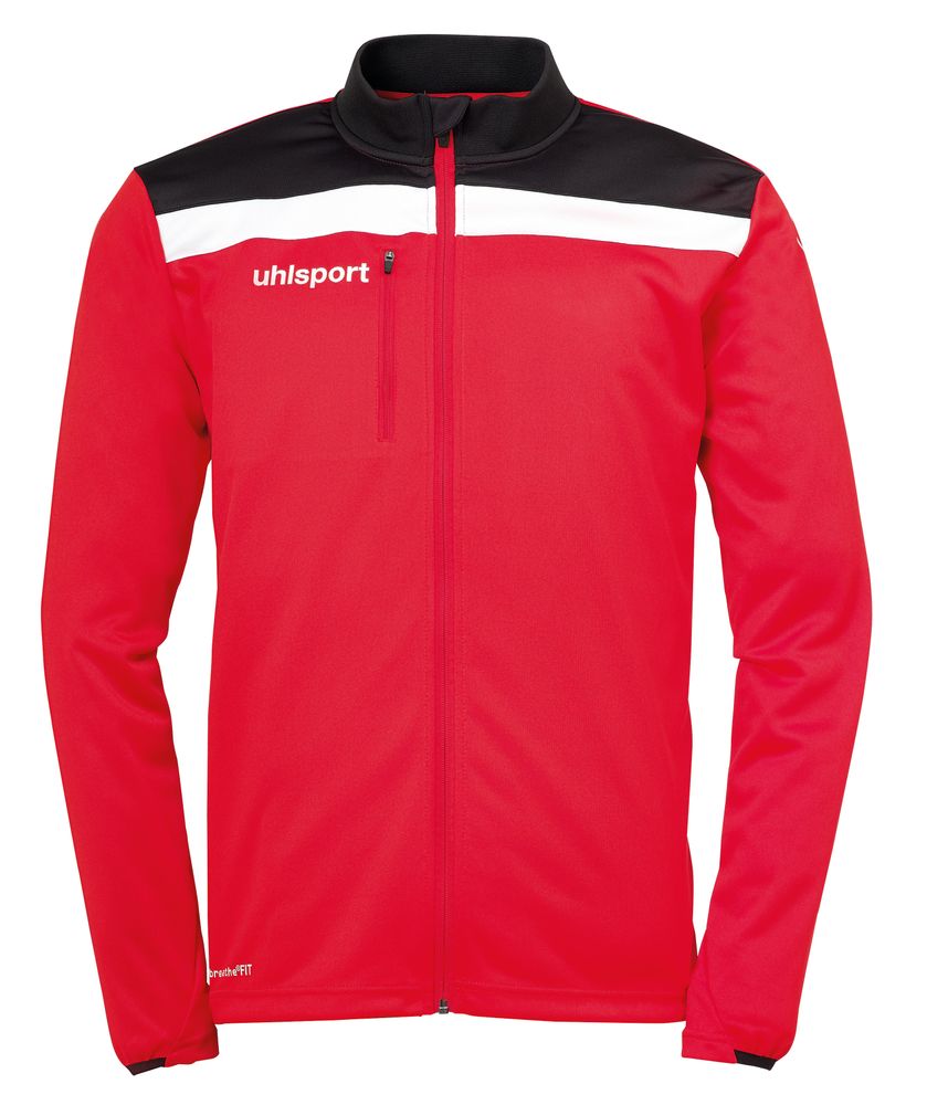 Uhlsport Offense 23 Poly Jacke - rot/schwarz/weiß