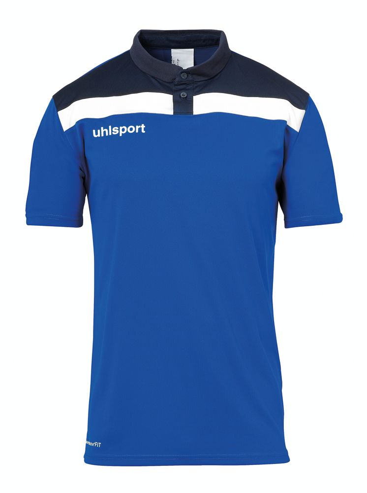 Uhlsport Offense 23 Polo Shirt - azurblau/marine/weiß