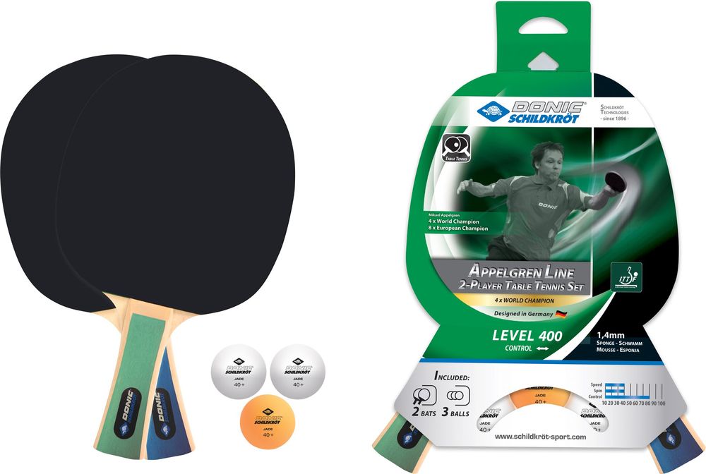 Donic Schildkröt Tt-set Appelgren Level 400 2-player - Keine Farbe