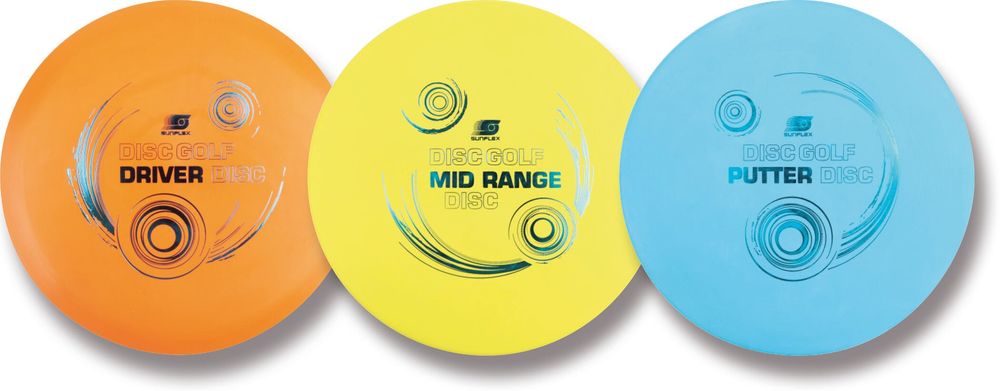 Sunflex Disc Golf Set,sortiert - sortiert