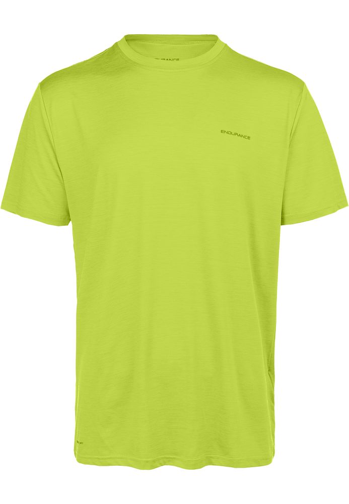 Endurance Vernon V2 M Performance S/s Te - Safety Yellow