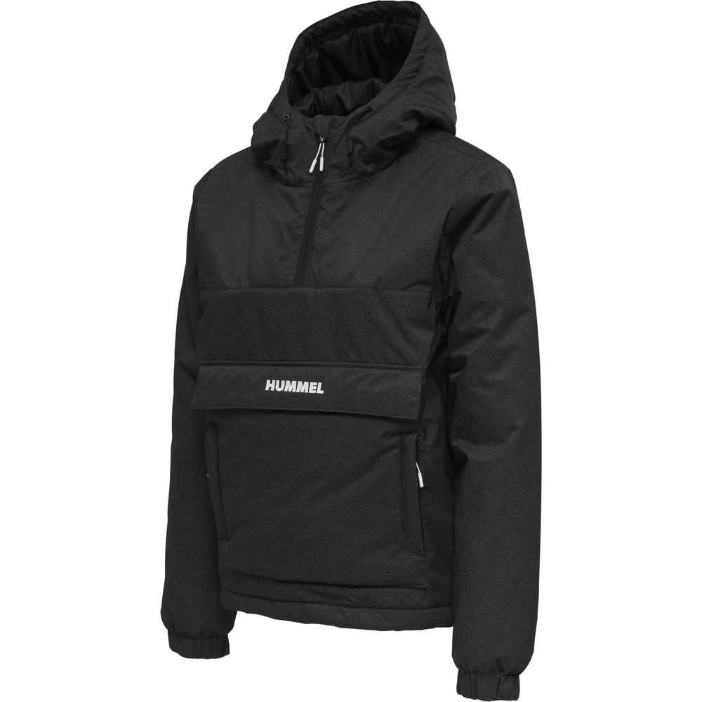 Hummel hmlAYDA ANORAK - BLACK MELANGE