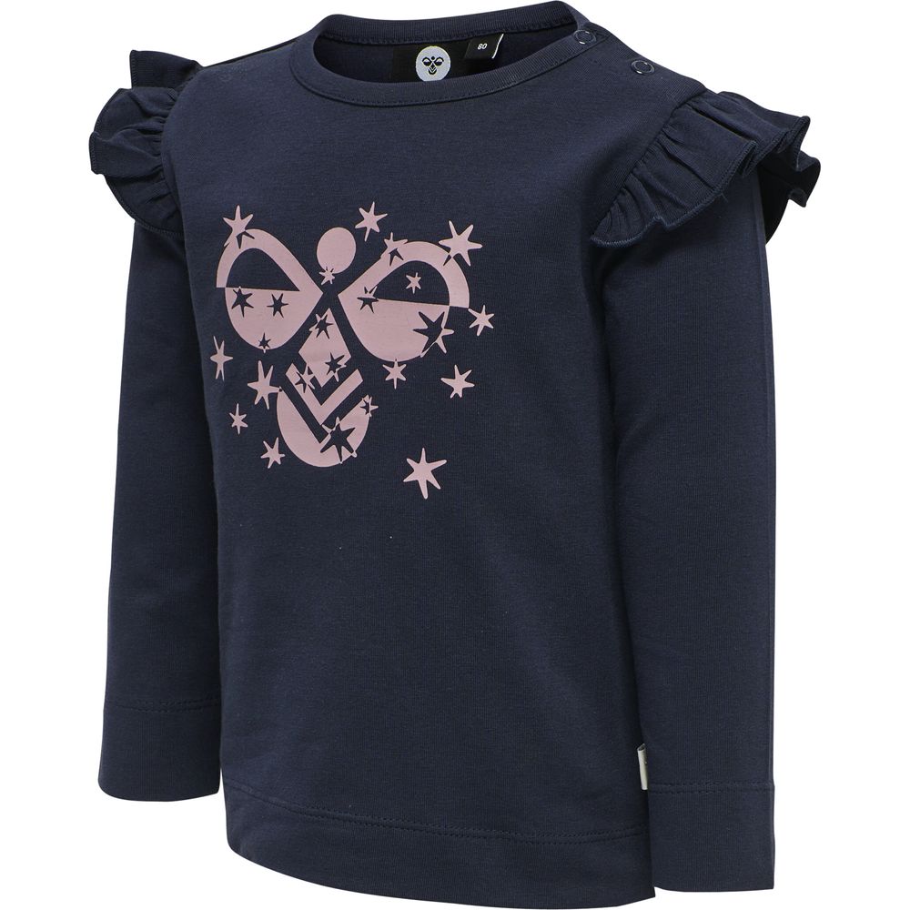 Hummel hmlSPARKLE T-SHIRT L/S - BLACK IRIS - 80 - black iris