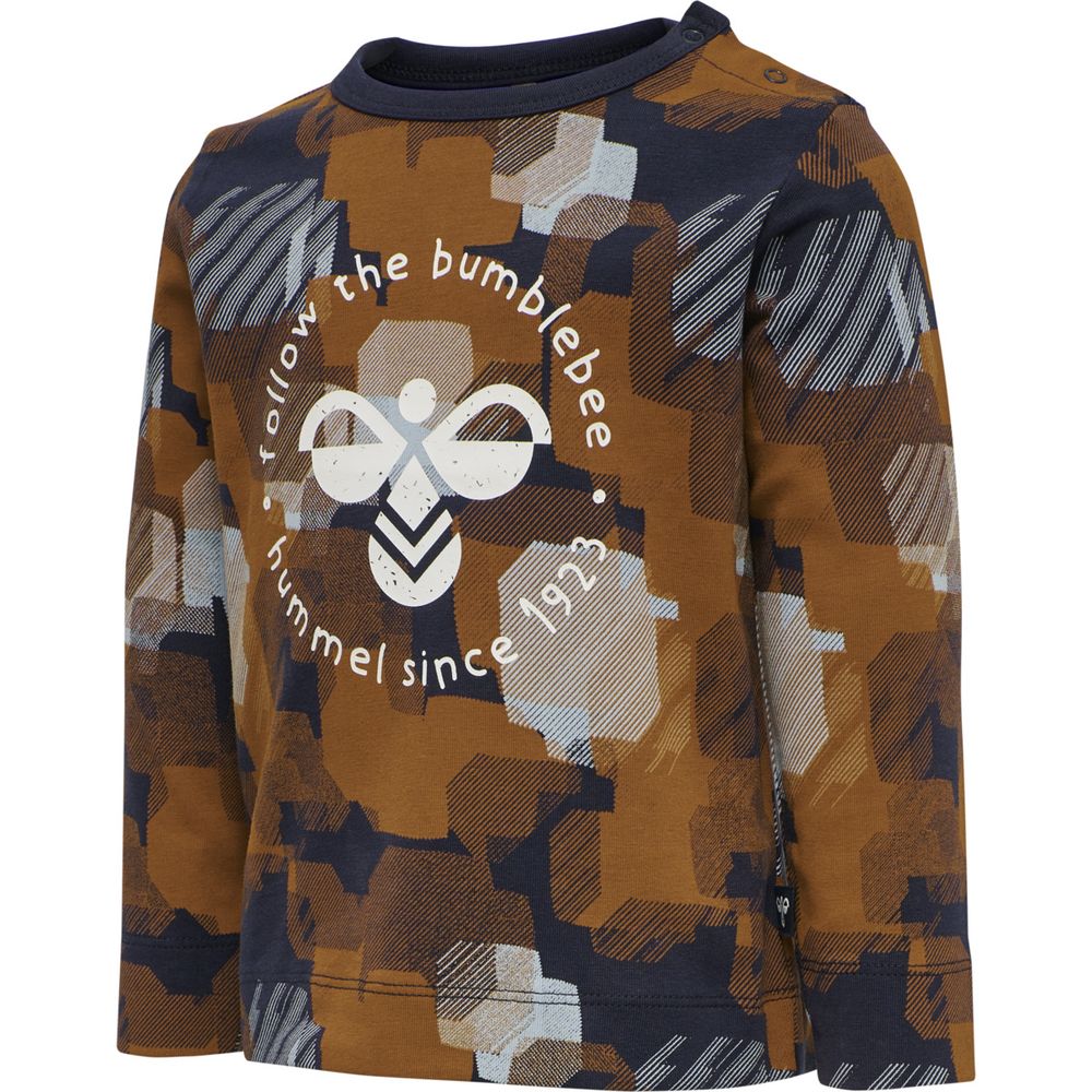 Hummel hmlBUDDY T-SHIRT L/S - BLACK IRIS