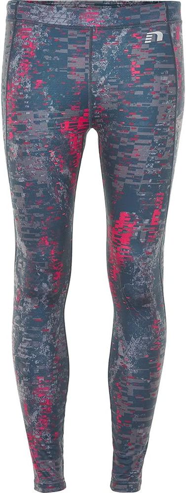 Hummel BLACK PRINTED WARM TIGHTS - PRINTED - L - printed