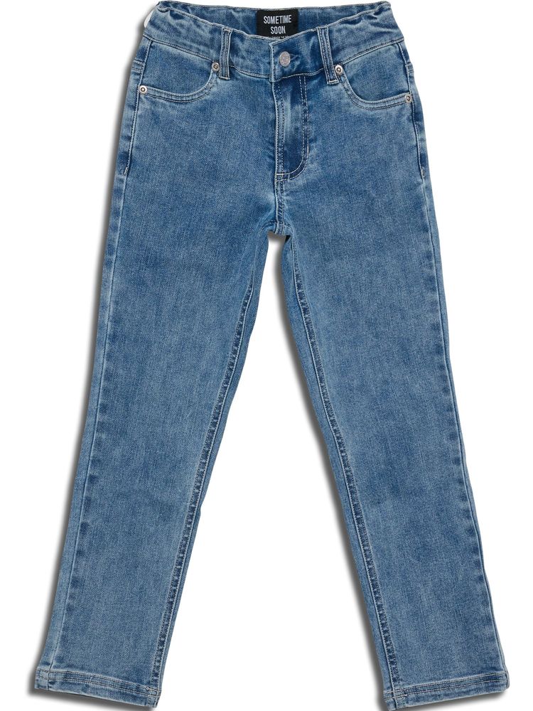 Hummel stsTRIGGER JEANS - LIGHT BLUE DENIM - 164 - light blue denim