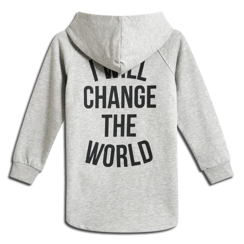 Hummel stmMONTERY HOODIE - GREY MELANGE - 164 - grey melange