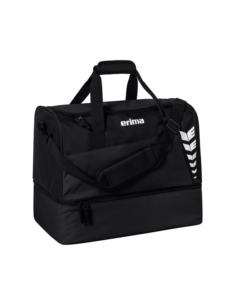 Erima SIX WINGS sportsbag with bottom case - black