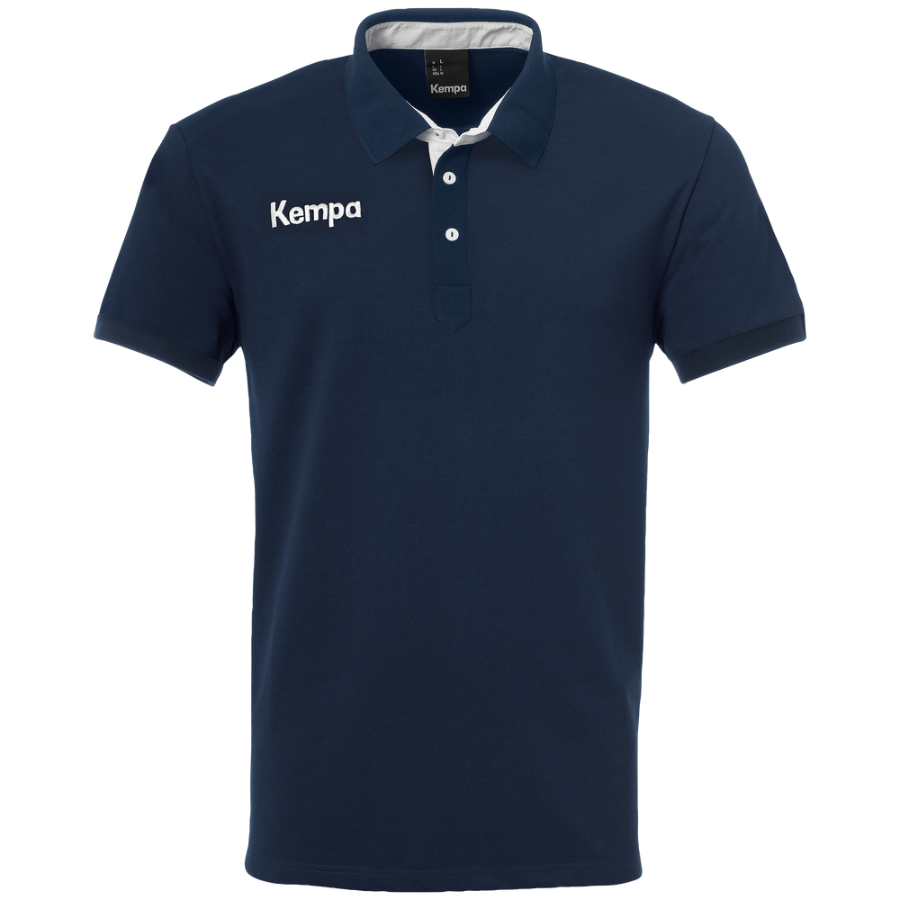 Kempa PRIME POLO SHIRT - marine/weiß